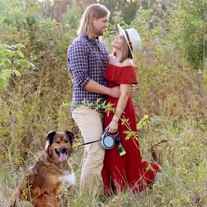 Altar’d State Off The Shoulder Maxi Dress - Rust